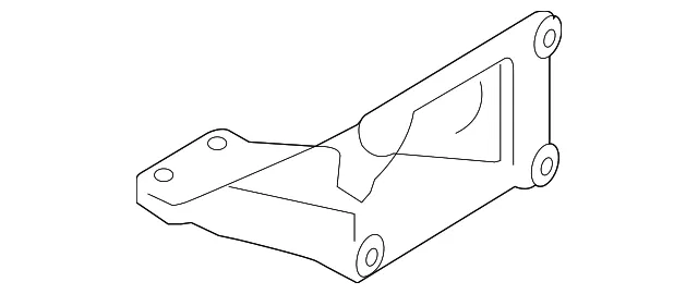 Front Mount Bracket - Passenger Side (RH) - Nissan (11232-JF00A)
