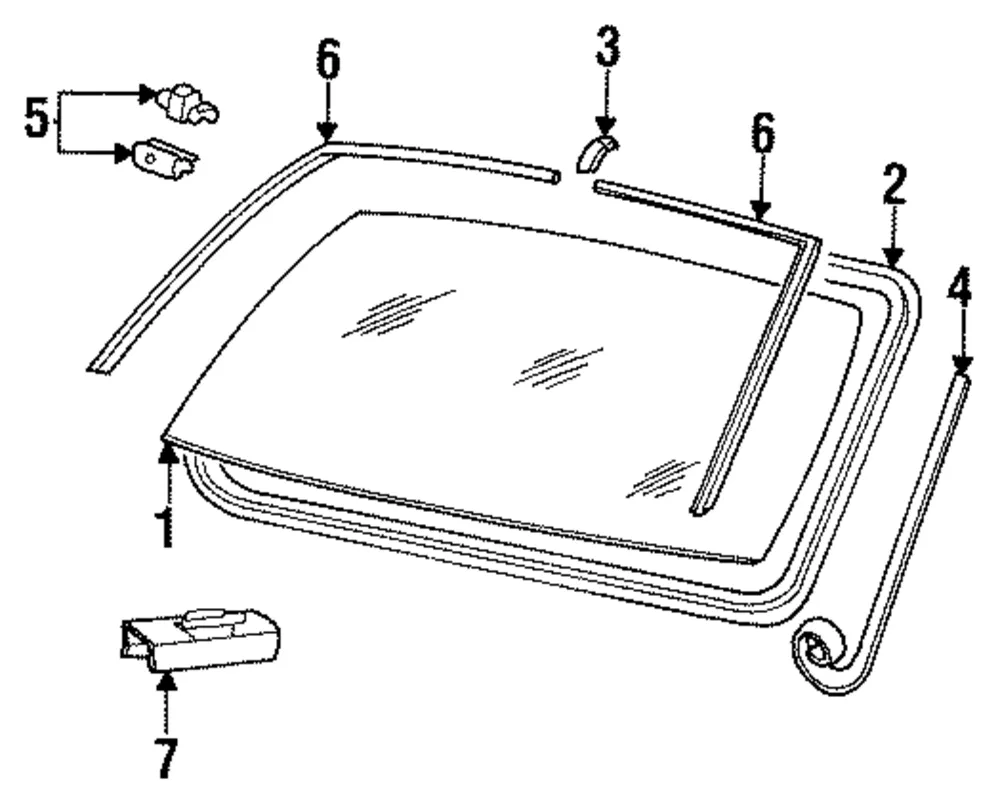 Cowl Top Panel Tape - Volvo (1161782)