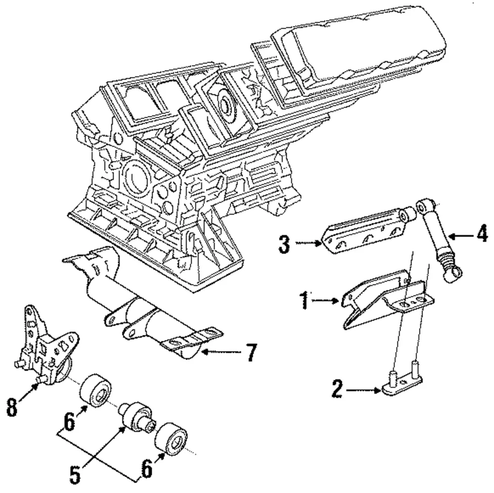 Trans Mount Ring - Volvo (1273346)