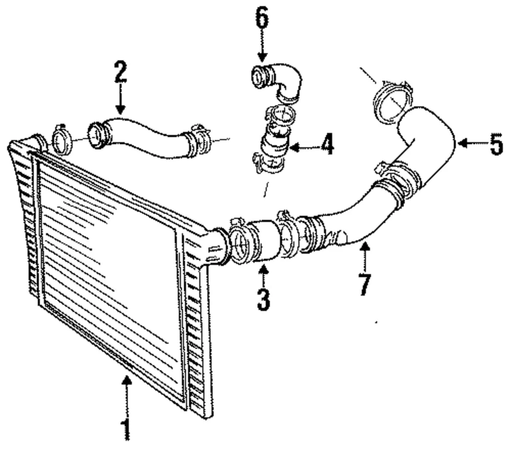Pipe - Passenger Side (RH) - Volvo (1336438)