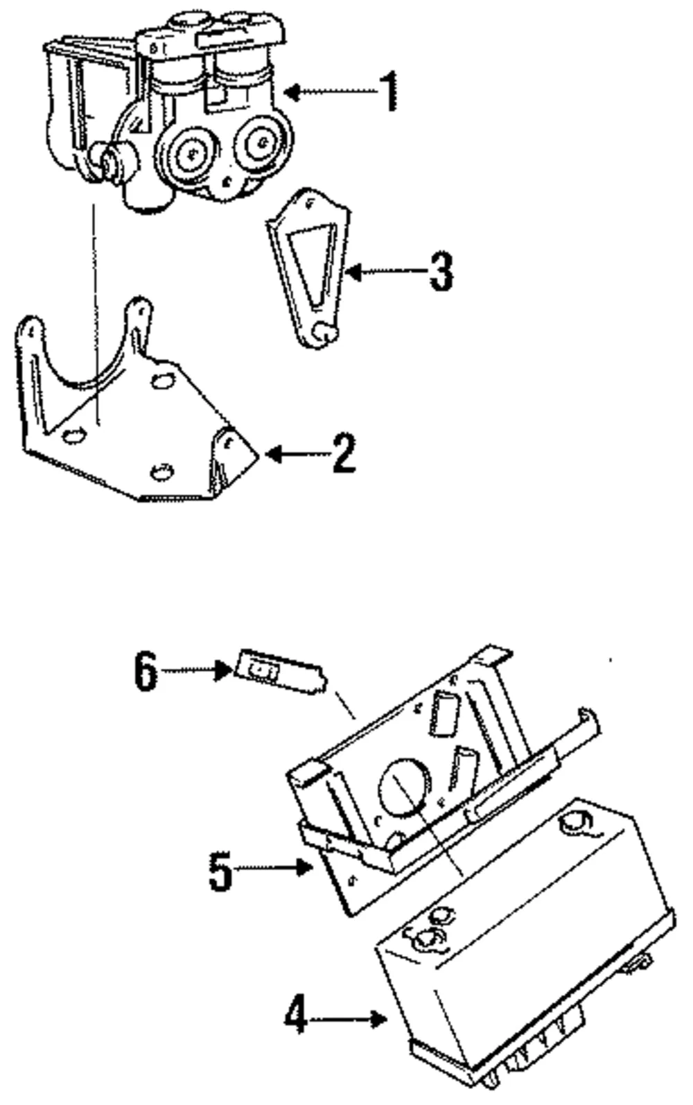 ABS Control Unit Bracket - Volvo (1330200)