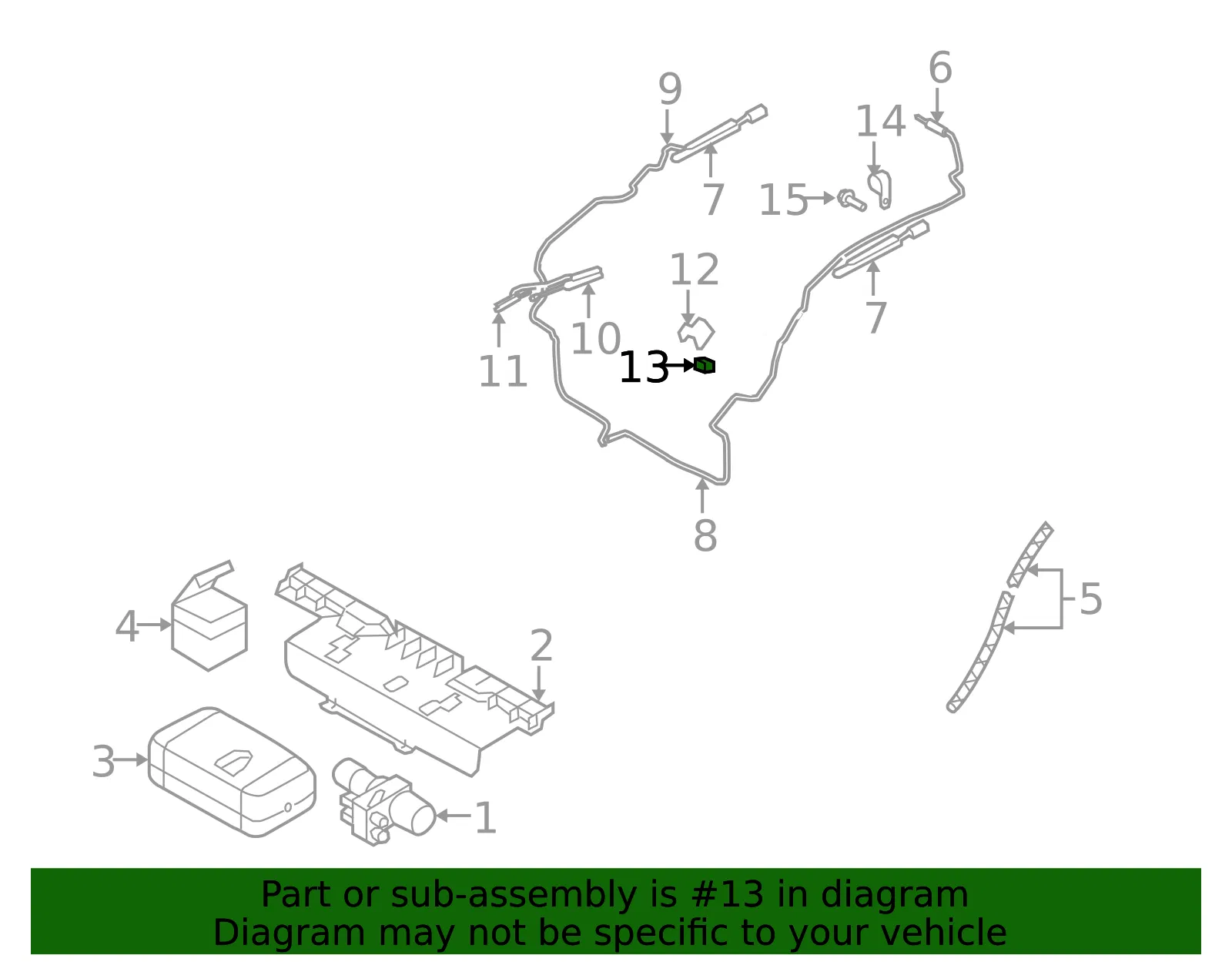Spacer Clamp - Volvo (1385388) - view 2