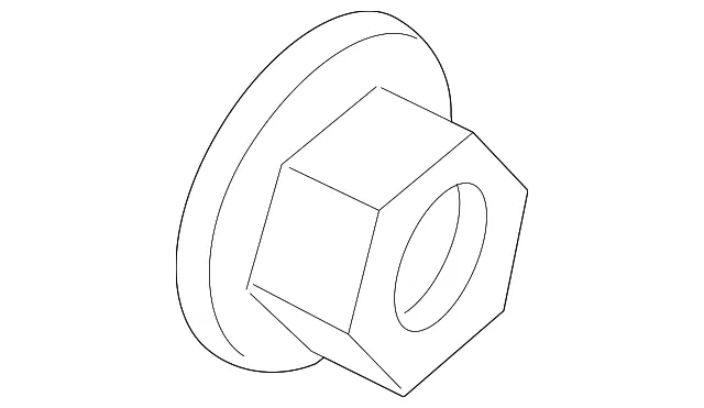 Nut - Nissan (14094JD00A) - view 3