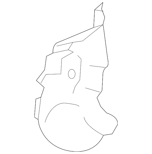 Turbocharger Mount Heat Shield - Nissan (14450-5NA0B)