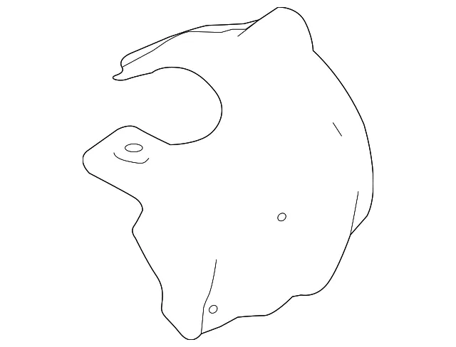 Heat Shield - Nissan (14450-BV80A)