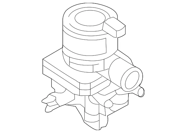 Air Valve - Driver's Side (LH) - Nissan (14830-JF04A)