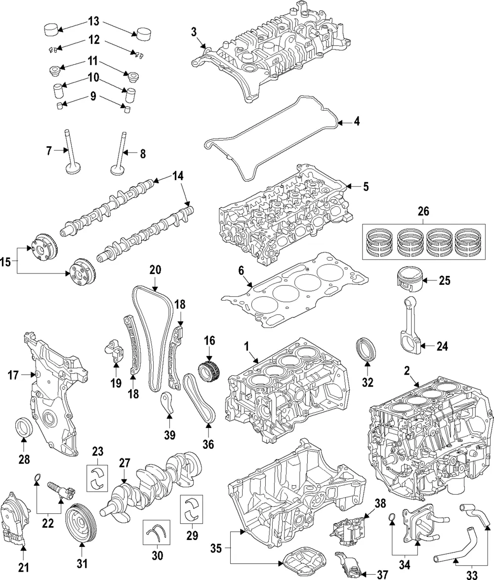 Oil Pump - Nissan (15010-5RF1A)