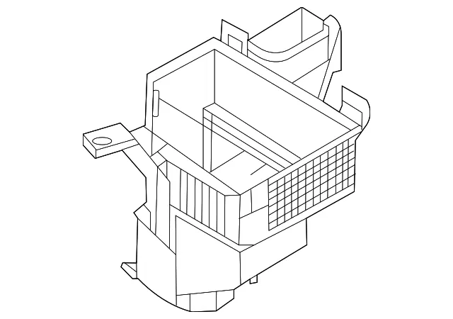 Air Cleaner Housing Lower Cover - Nissan (16528-6LY0A)