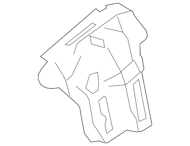 Heat Shield - Nissan (16590-3TU0B)