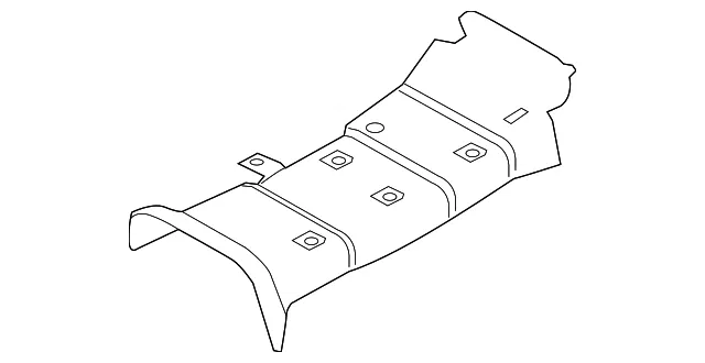 Tank Shield - Nissan (17285-6CA0B)