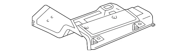 Tank Shield - Nissan (17285-6RR0A)