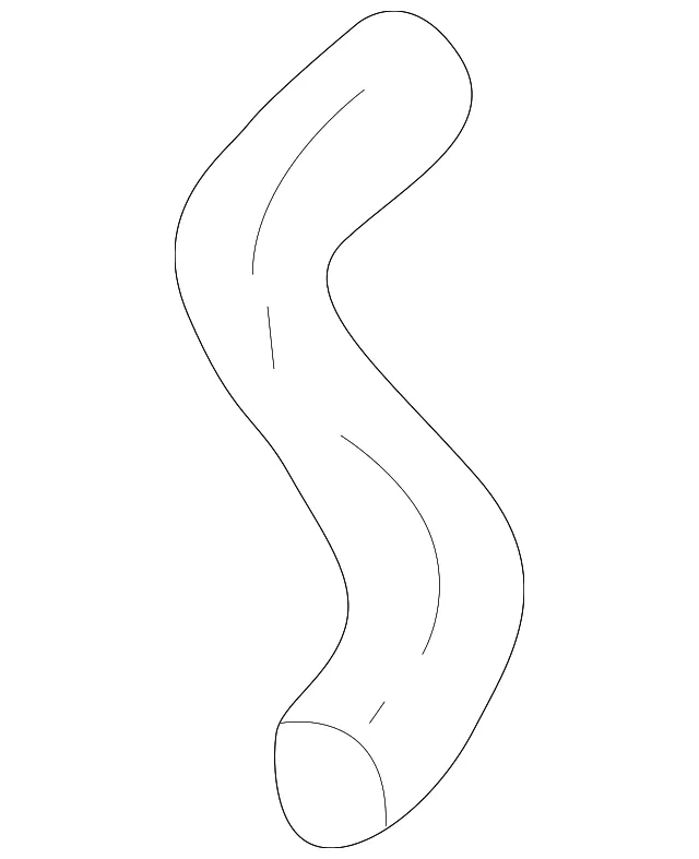 Hose Pcv - MAZDA (1F6013895)