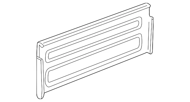 Plate Front - MAZDA (1F7065810)