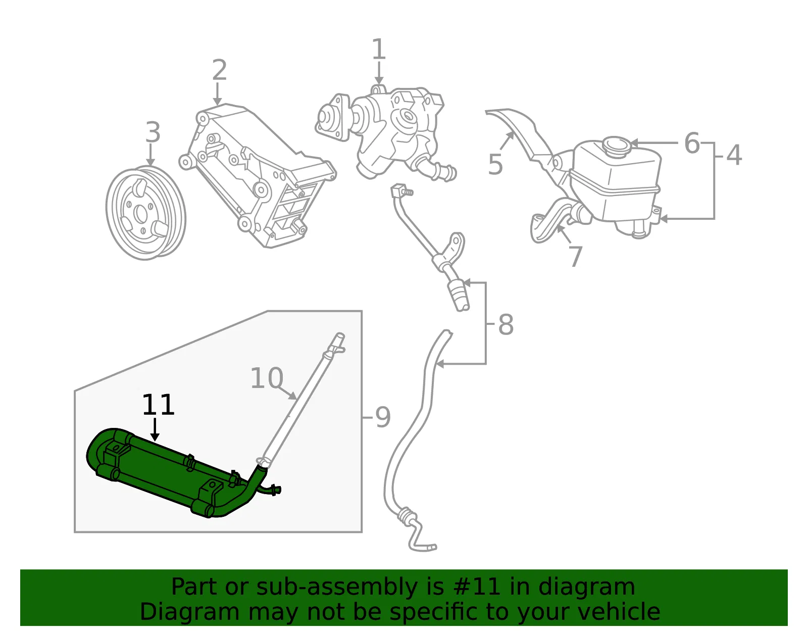 Return Pipe - Mazda (1F90-32-480) - view 3