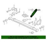 Damper Rear - MAZDA (1FBA28700) - view 4