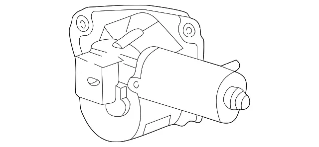 Motor Wiper - MAZDA (1FAA67350)