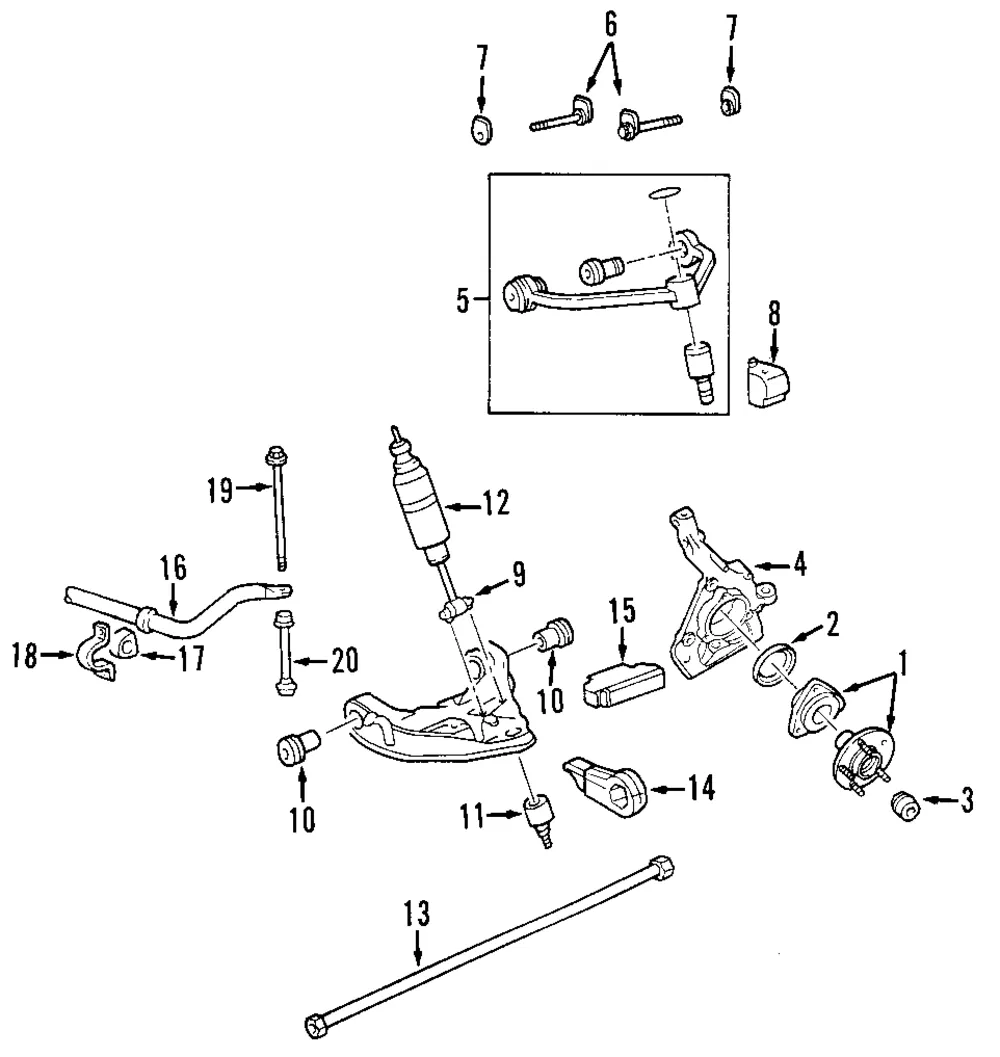 Damper Front - MAZDA (1FF234700)