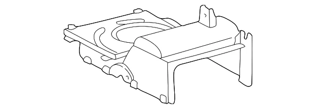 Case Assembly - Kia (1K2A1-61J02)