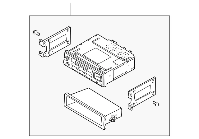 Radio - Kia (UK2AA-6686XR)