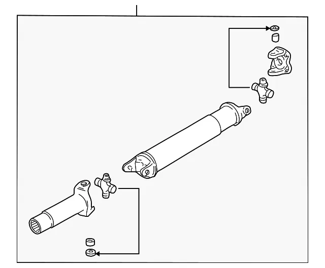 Shaft Propeller - MAZDA (ZZP225100A)