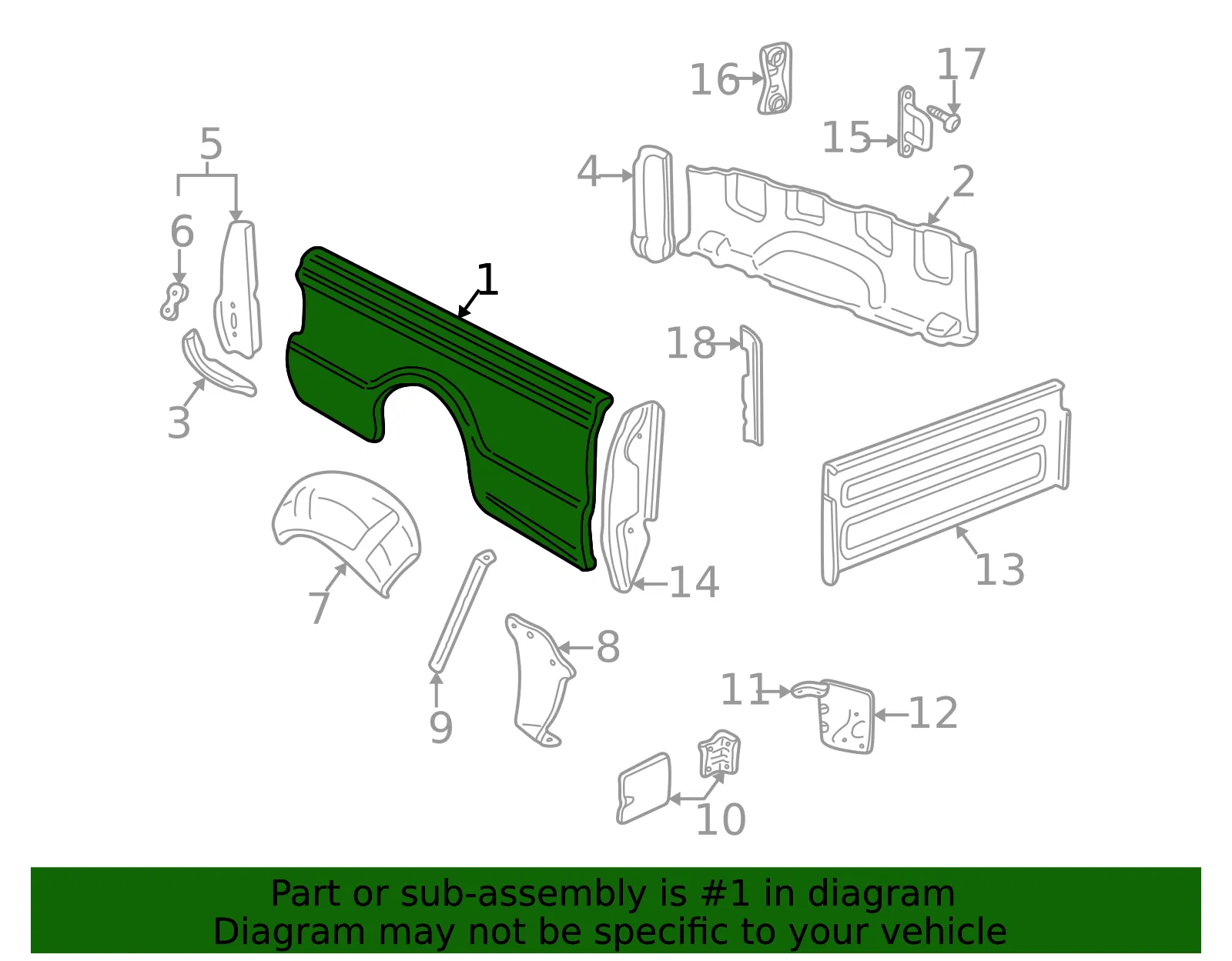 Side Panel - Mazda (1f2165500) - view 2
