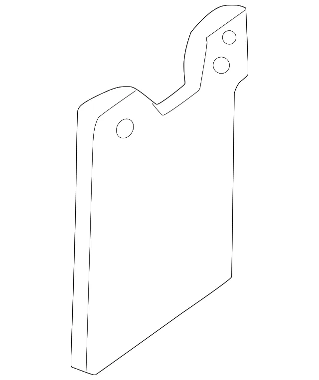 Mud Flap Kit - Mazda (1f8077616)