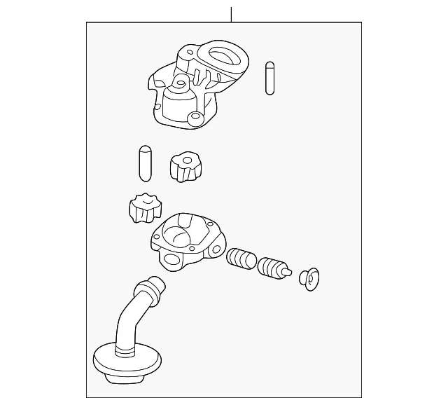 Oil Pump - Mazda (1f8114100)