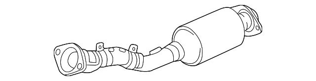 Converter & Pipe - Nissan (20010-3AN6A)