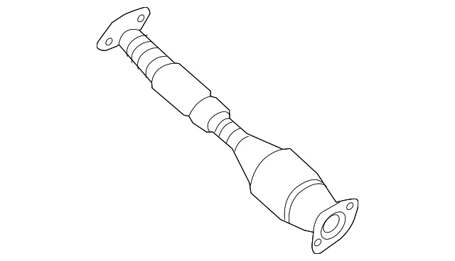 Front Pipe - Driver's Side (LH) - Nissan (20020-EZ30A)
