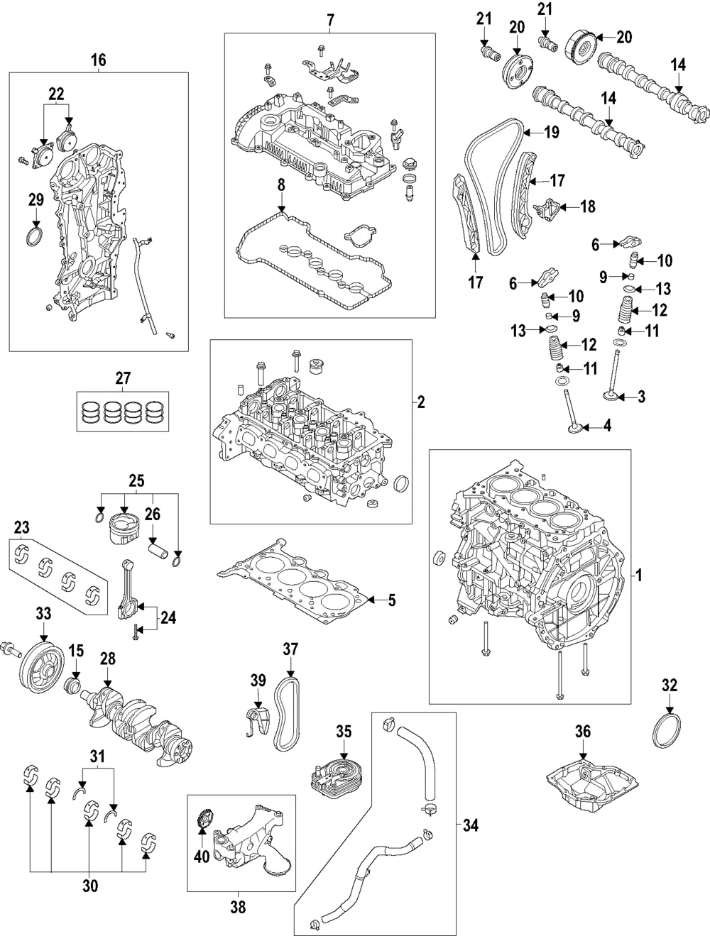 Oil Pump - Kia (21310-08HA0)