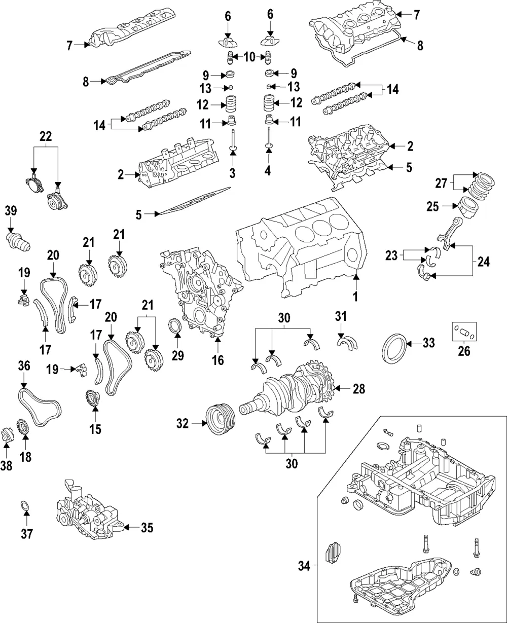Oil Pump - Kia (21310-3N301)