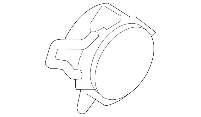Fan Motor - Driver's Side (LH) - Nissan (21487-JK60E)