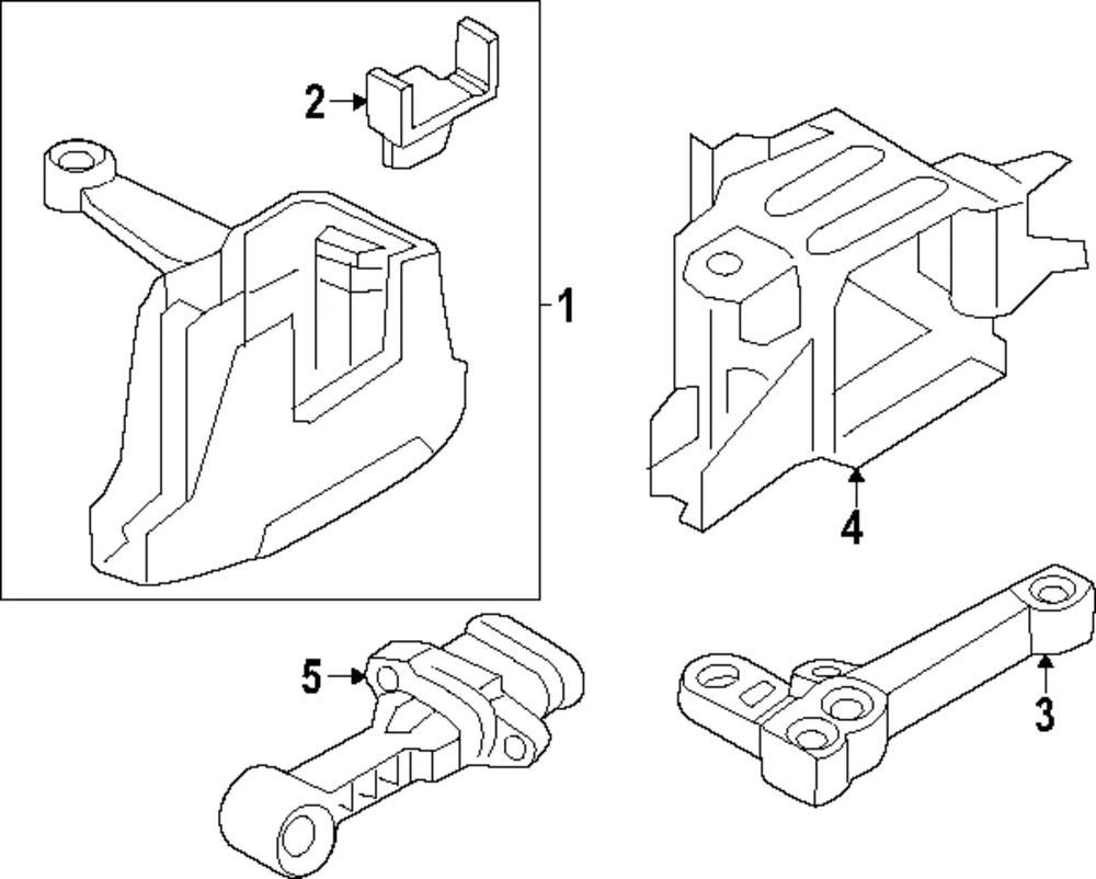 Trans Mount - Kia (21830-Q5500)