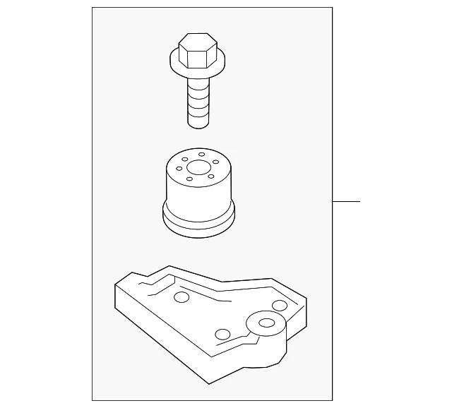 Support Bracket - Kia (21825-F6600)