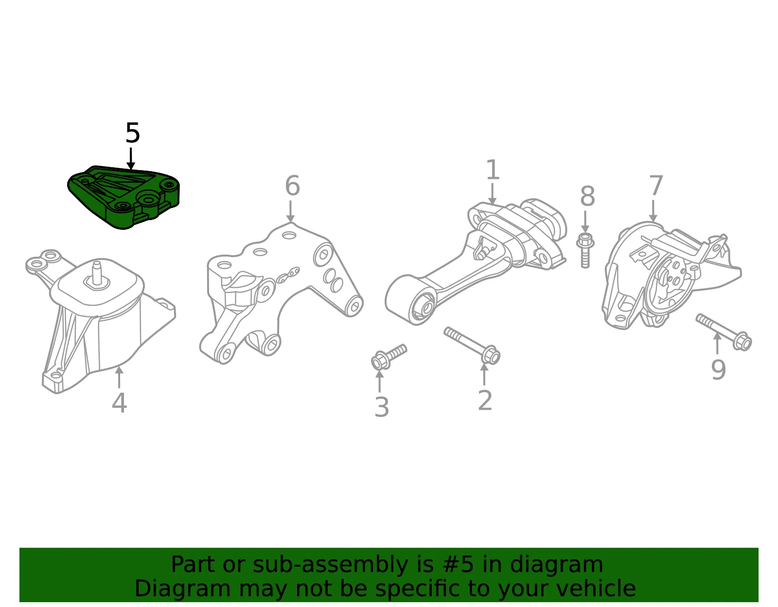 Mount Bracket - Kia (21825-R0500) - view 2