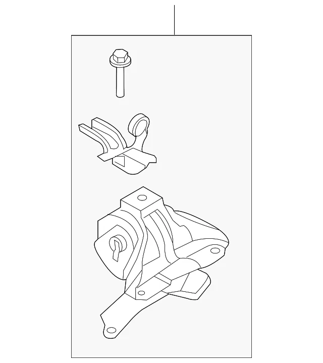 Trans Mount Bracket - Kia (21830-1D800)