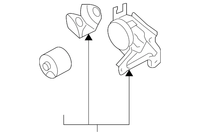 Trans Mount Bracket - Kia (21830-2E100)