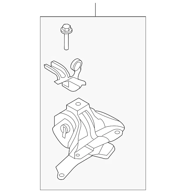 Trans Mount - Kia (21830-2G300)