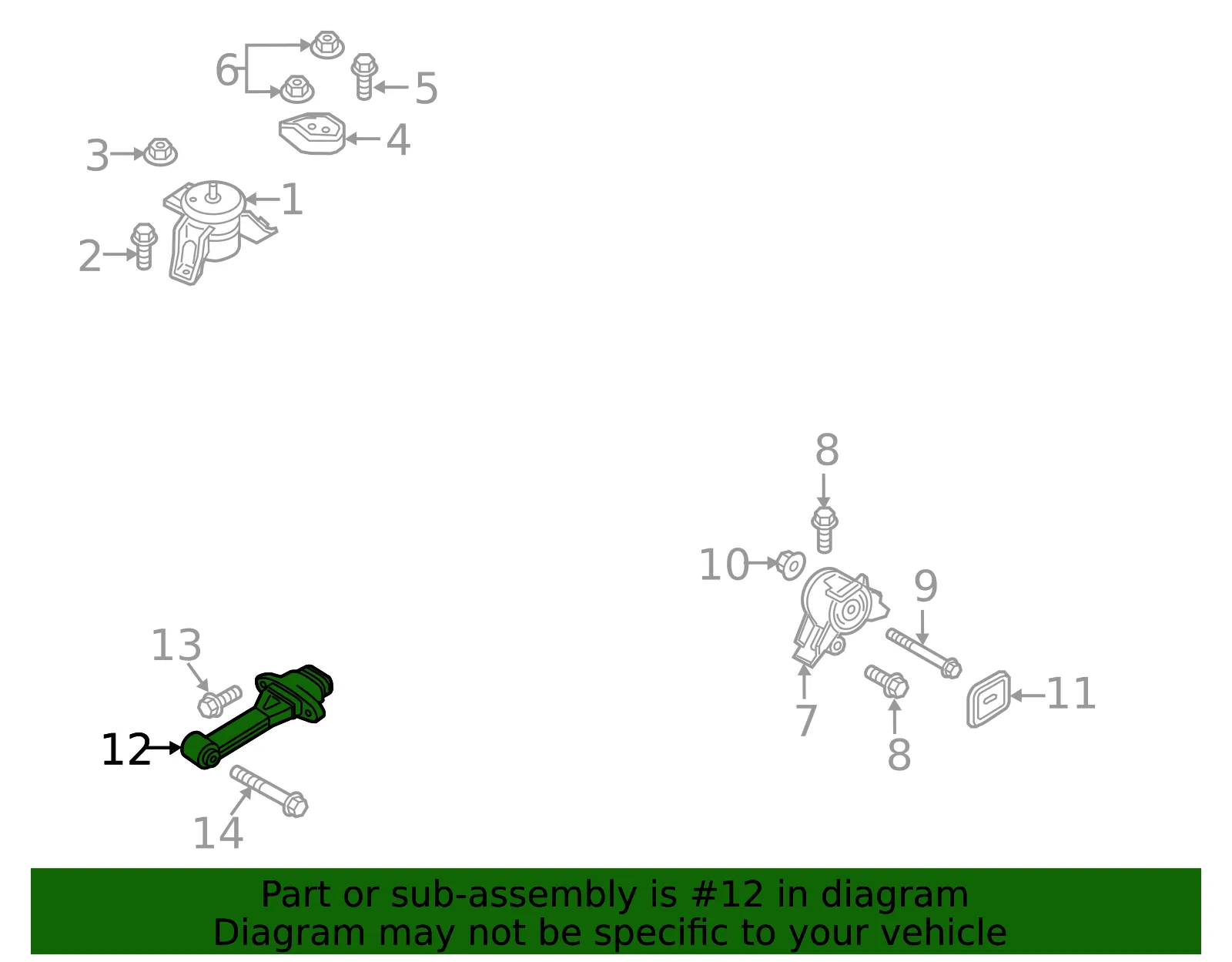 Torque Arm - Kia (21950-C5100) - view 2