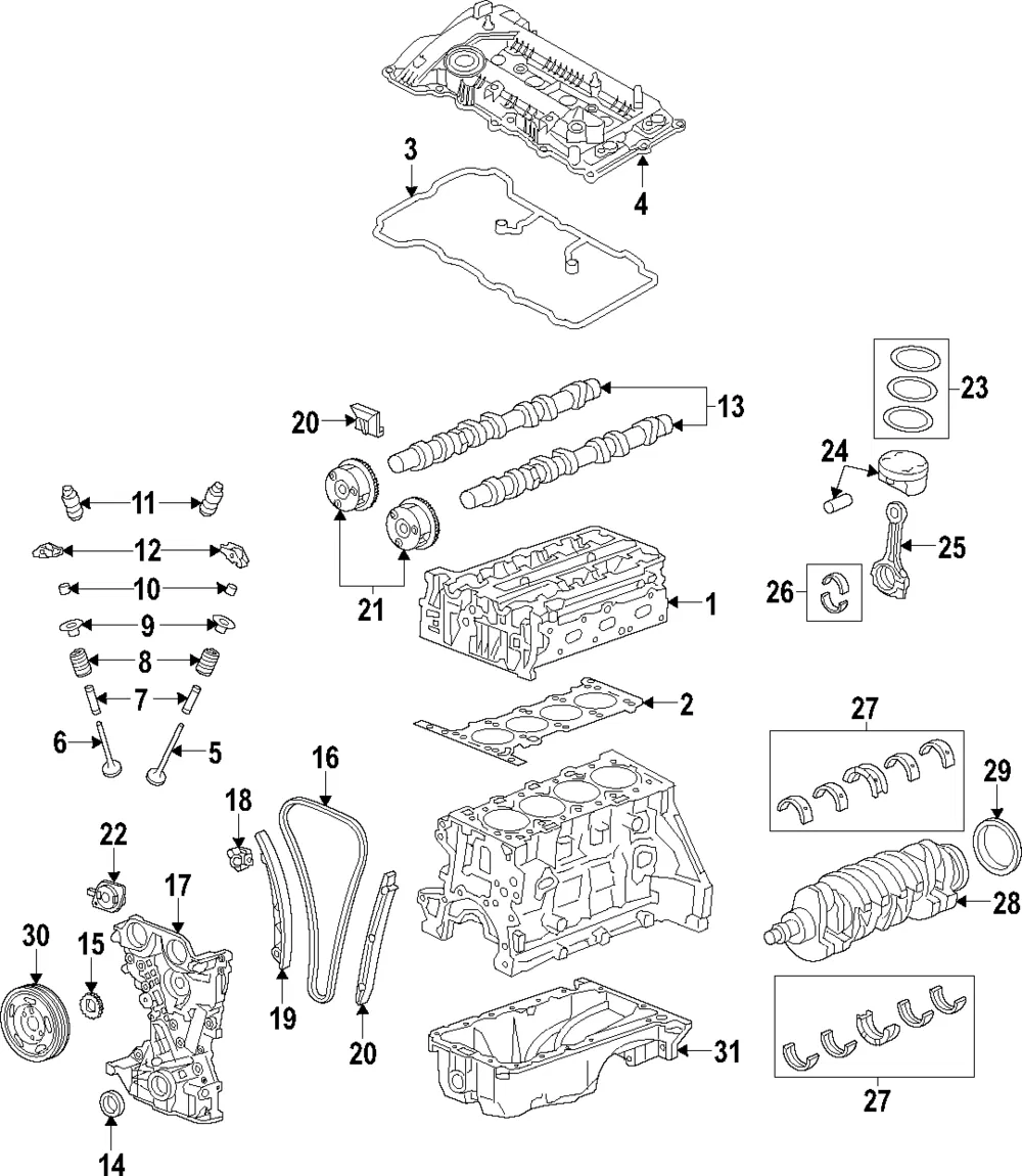 Head Gasket - Kia (22311-2E080)