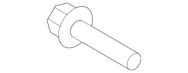 Damper Pulley Bolt - Kia (23127-2E000)