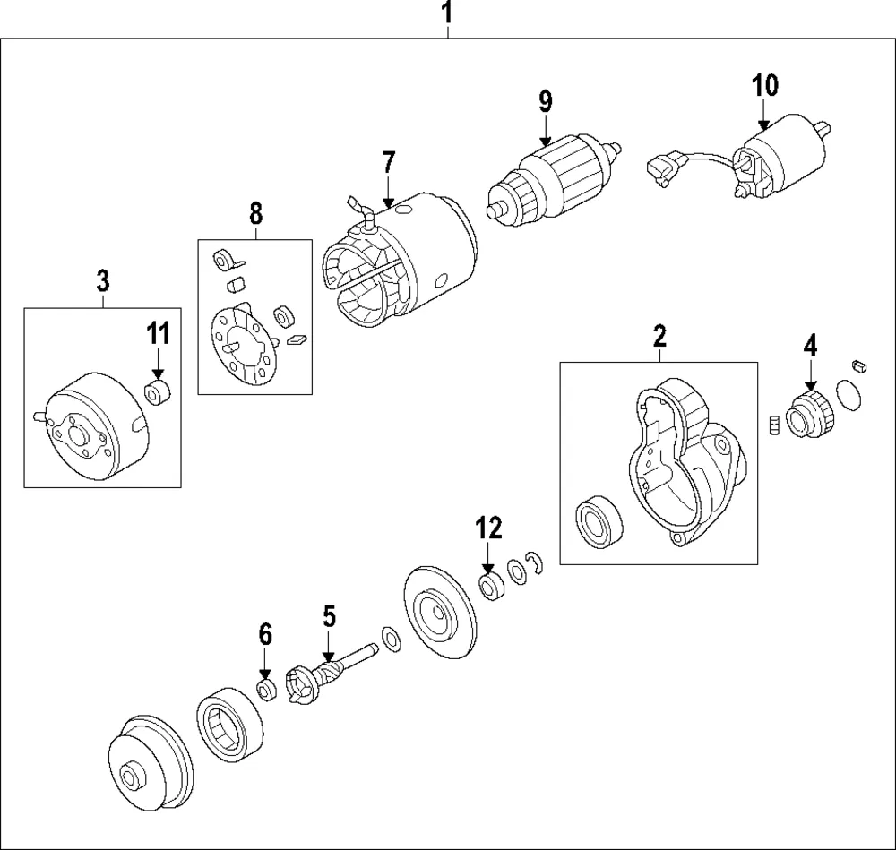 Shift Lever Set - Nissan (23322-EN20A)