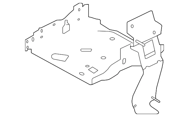 Control Unit Bracket - Nissan (23714-BM90A)