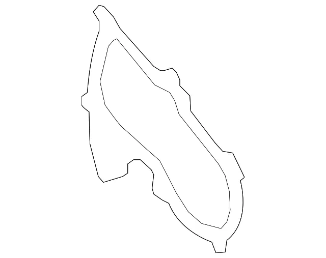 Cover Gasket - Passenger Side (RH) - Nissan (23797-9N00A)