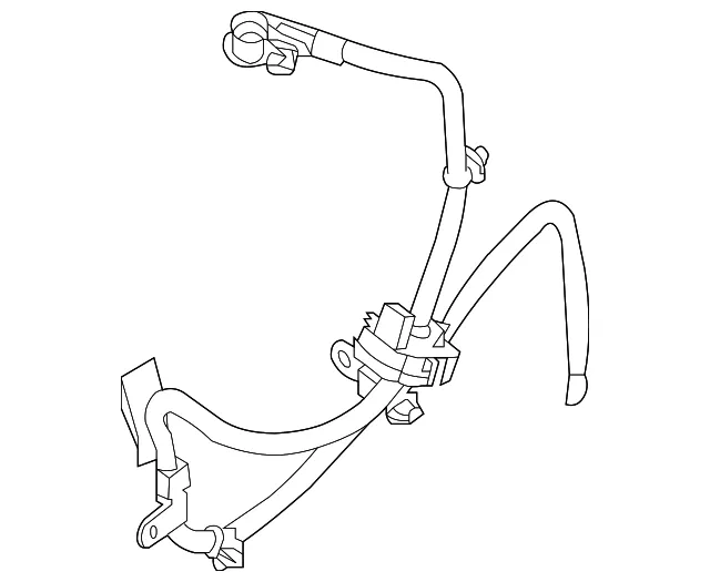 Negative Cable - Nissan (24080-JA00A) - view 3