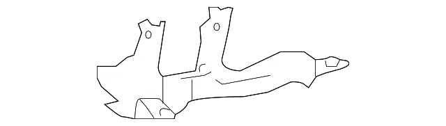 Mount Bracket - Nissan (24138-5SA0A)
