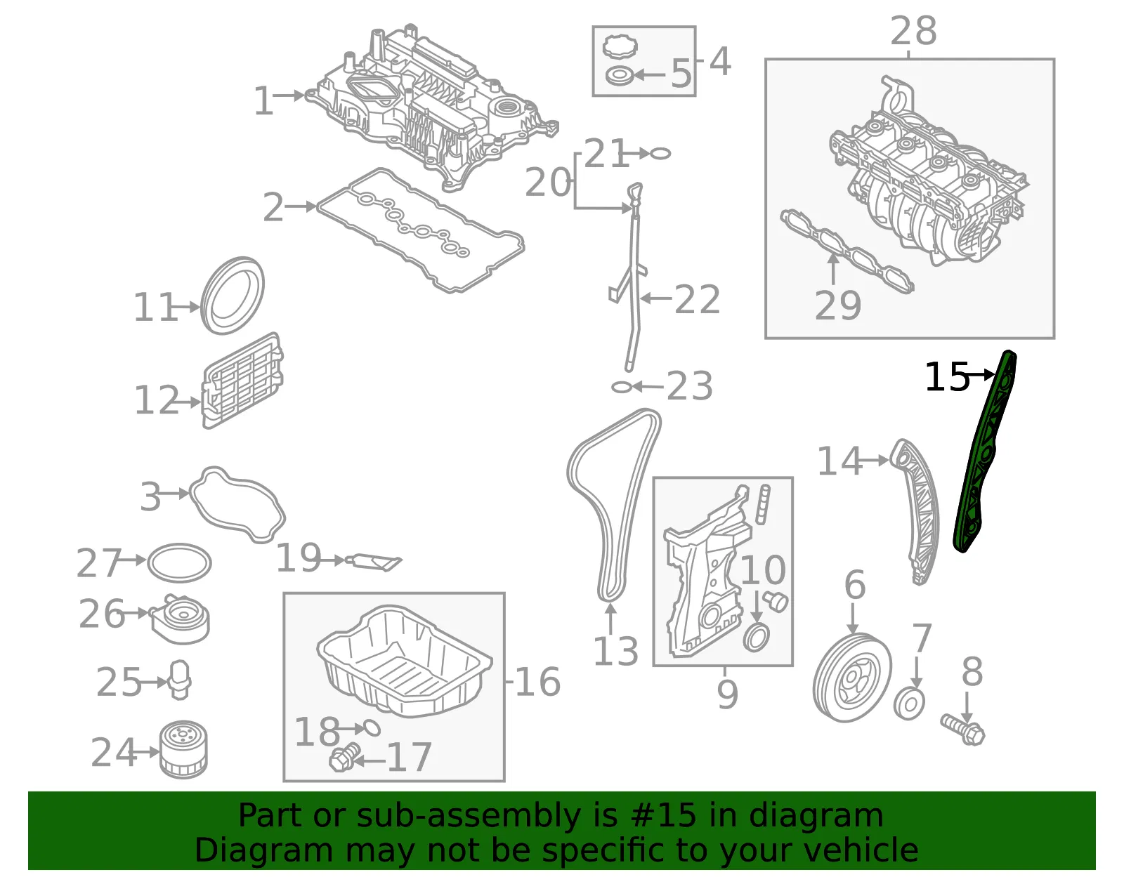 Guide - Kia (24431 2G101) - view 3