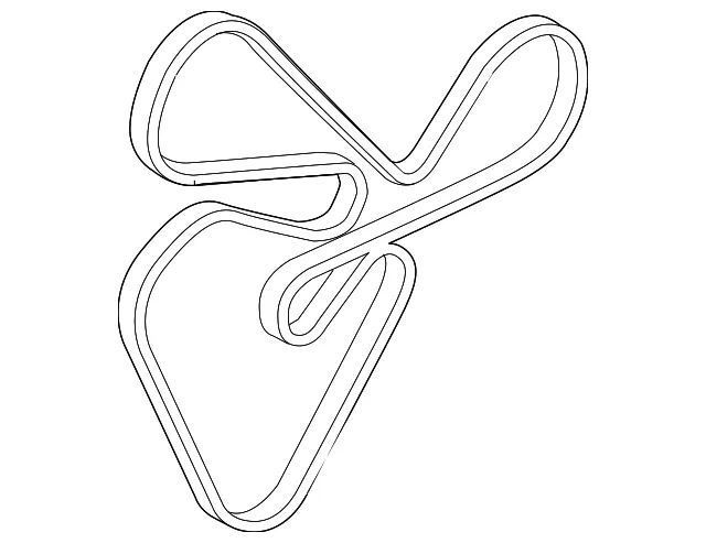 Serpentine Belt - Kia (25212-25020)