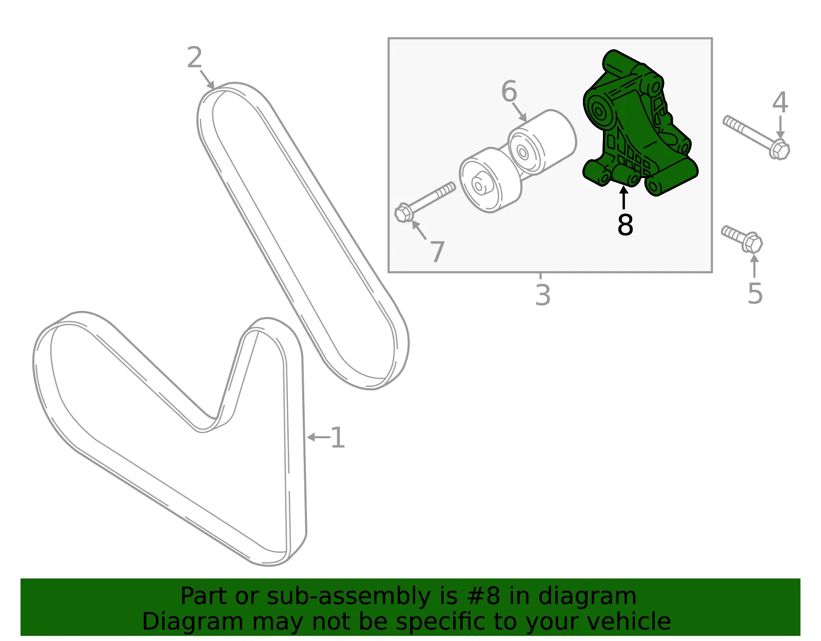Bracket - Kia (25251-2CTA0) - view 2