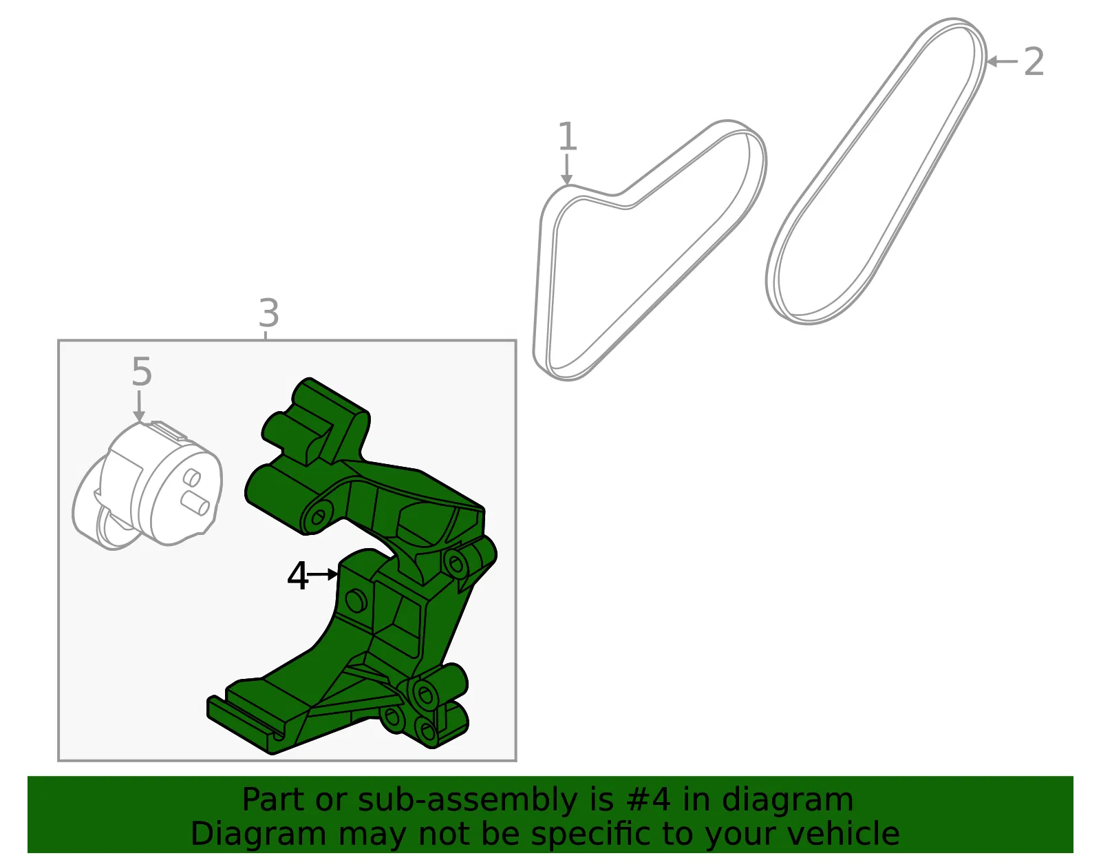 Bracket - Kia (25251-2S000) - view 2